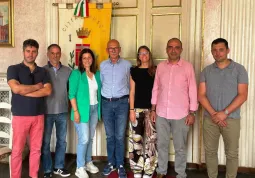 Da sinistra: Giovanni Cismondi, Andrea Picco, Lucia Rosso, Ezio Donadio, Beatrice Aimar, Diego Bressi, Bruno Olivero